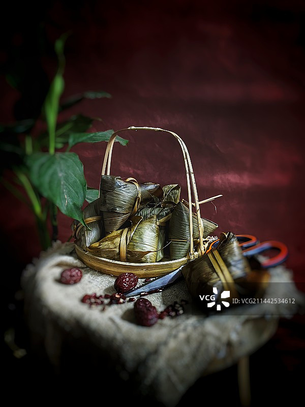 粽子#端午节之必备的传统的食品#图片素材