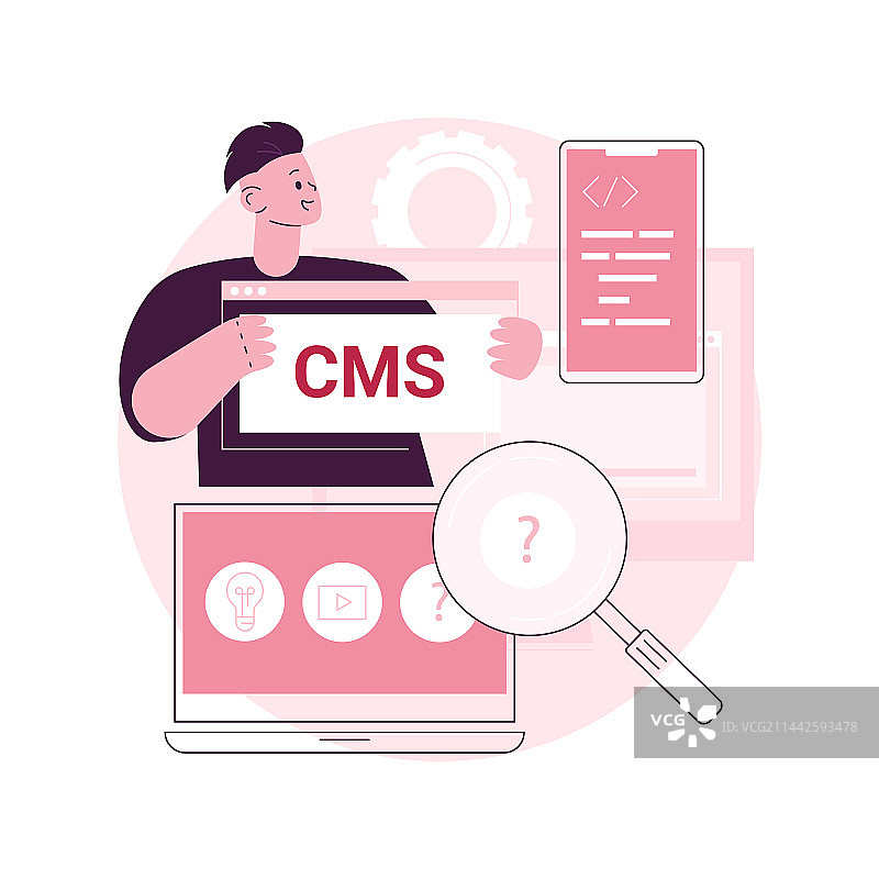 服务抽象概念图片素材