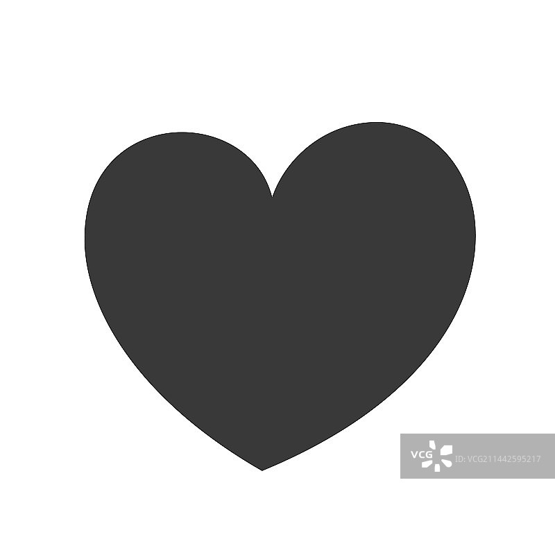 心形轮廓图片素材