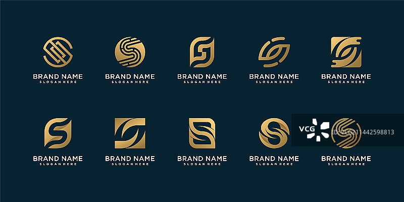 创意字母S标志合集图片素材