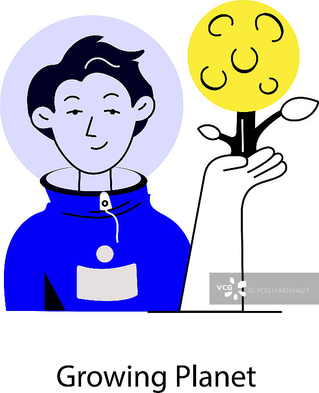 生长的星球图片素材