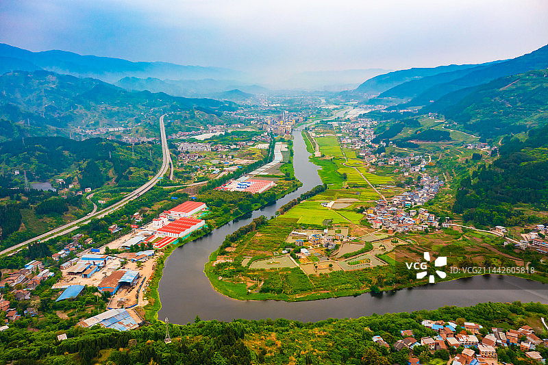 开州区乡村农业风光图片素材