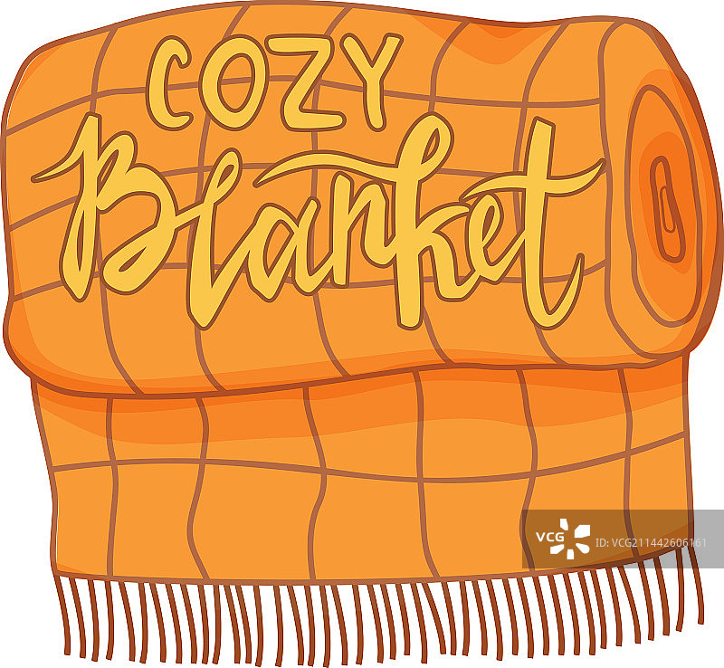 手绘保暖毛毯图片素材