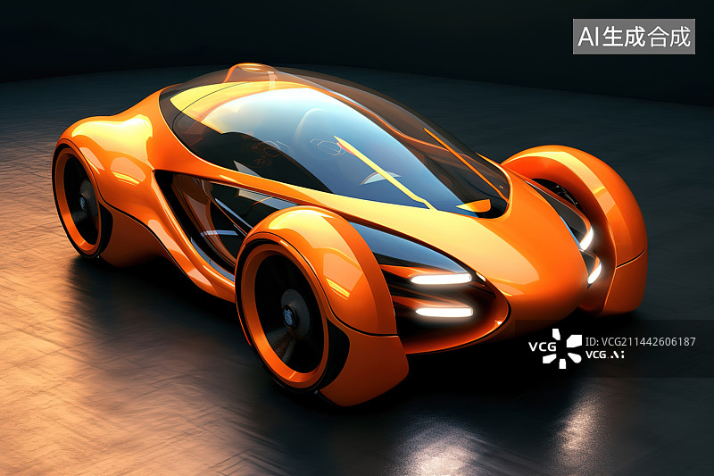 【AI数字艺术】桌上玩具车特写镜头图片素材