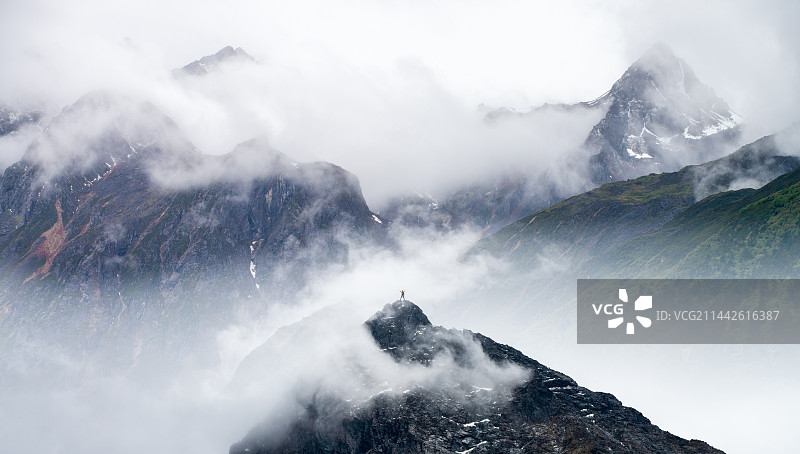登山者图片素材