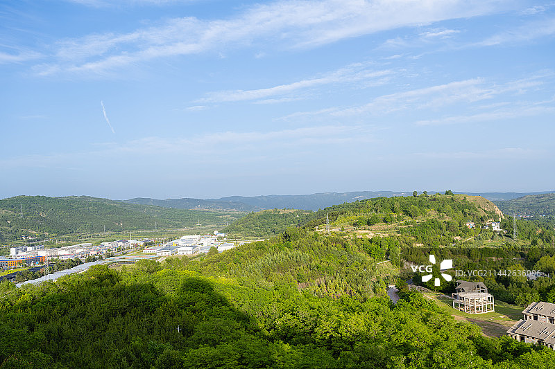 泾源县卧龙山水库图片素材