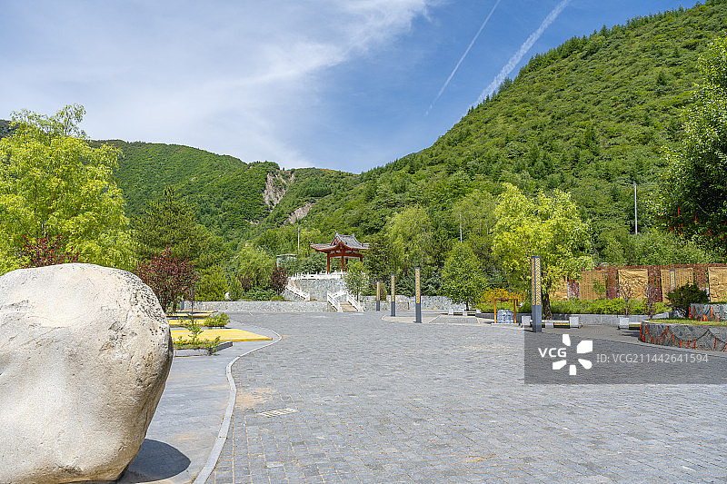 泾源县老龙潭景区图片素材