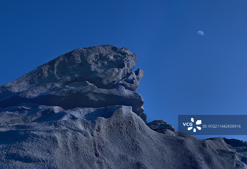 铜鼓岭石头公园航拍图片素材