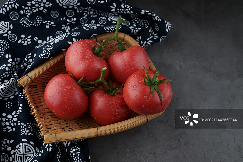 西红柿特写图片素材