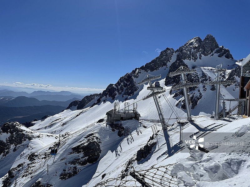 云南丽江玉龙雪山图片素材