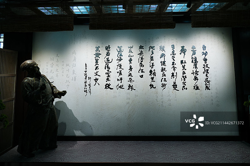 江西九江浔阳楼  宋江题反诗图片素材