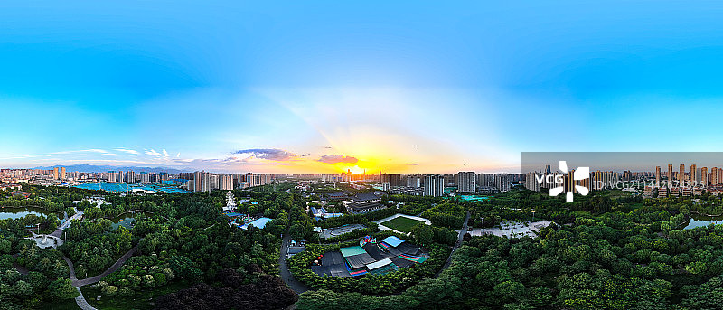 西安清凉山公园图片素材