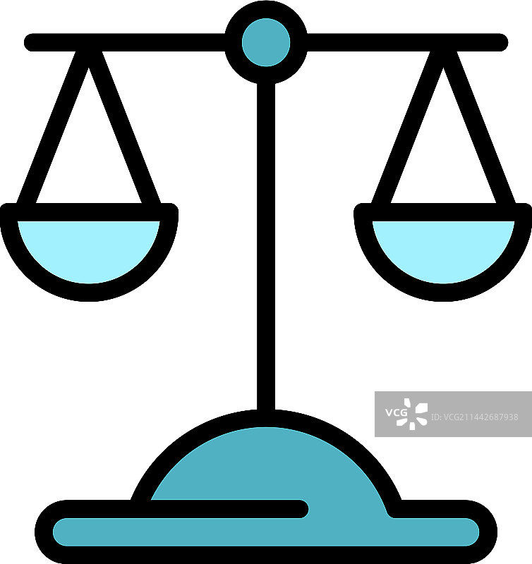 洗衣房金融平衡扁平图标图片素材