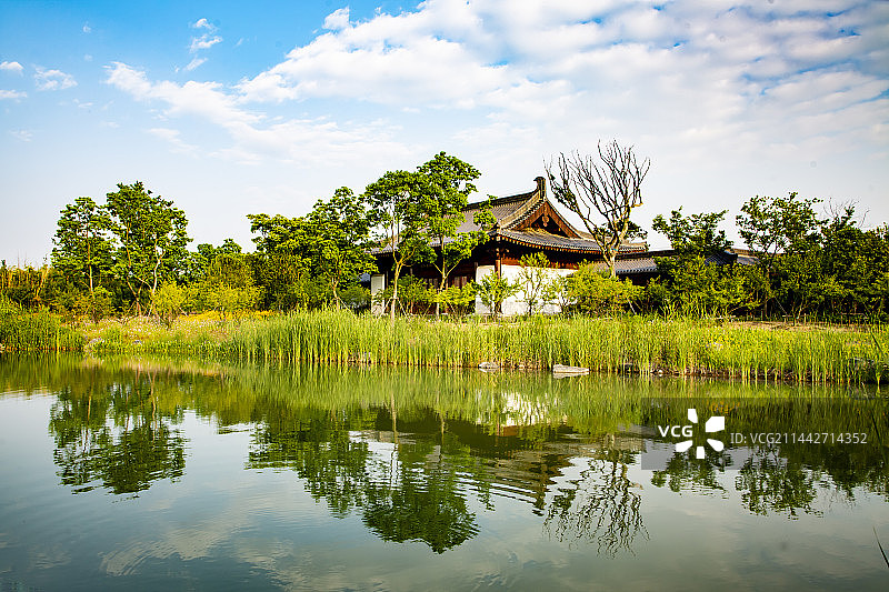 安徽阜阳颍州西湖风光图片素材