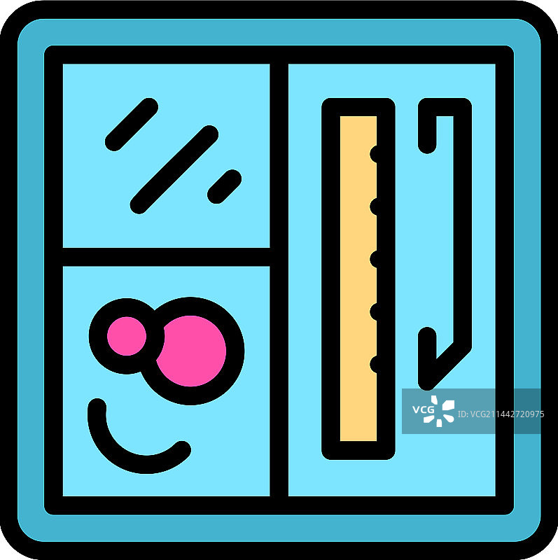 服装工具扁平图标图片素材