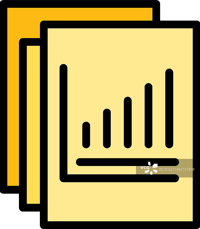 扁平理财规划文件图标图片素材