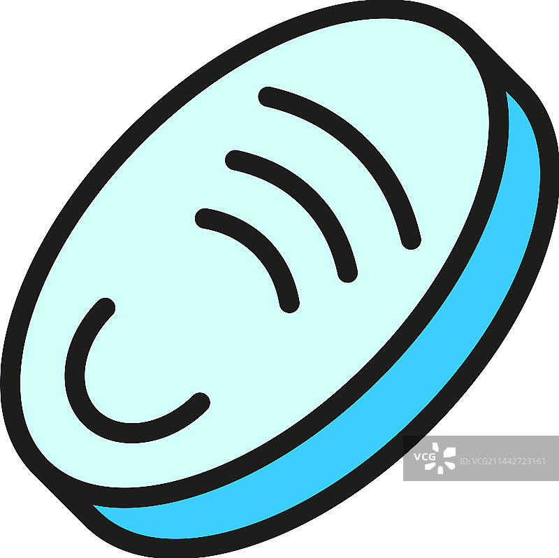 健身追踪器扁平图标图片素材