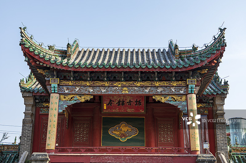 开封山陕甘会馆古建筑图片素材