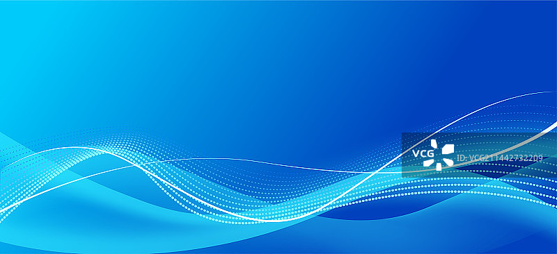 蓝色科技感大数据矢量曲线背景海报图片素材