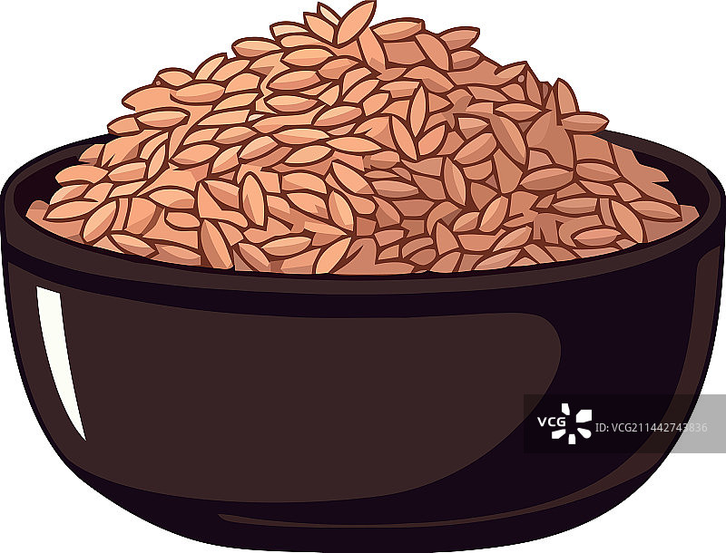 有机大米设计图片素材