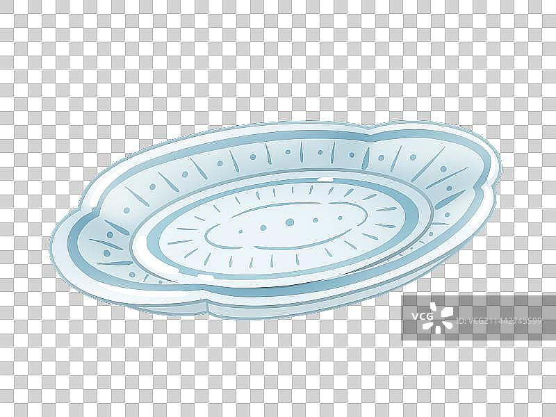 蓝色花纹磁盘图片素材