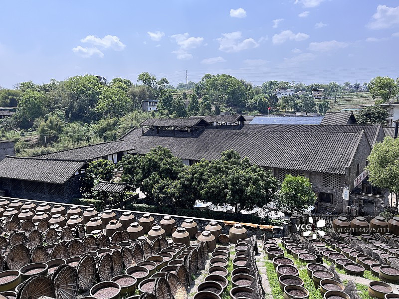 先市酱油酱园 中国非物质文化遗产 手工酿造酱油 合江县先市镇 人文风光图片素材