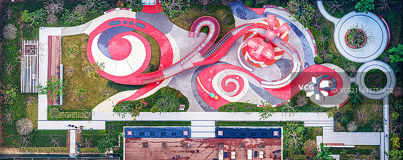 户外儿童乐园图片素材