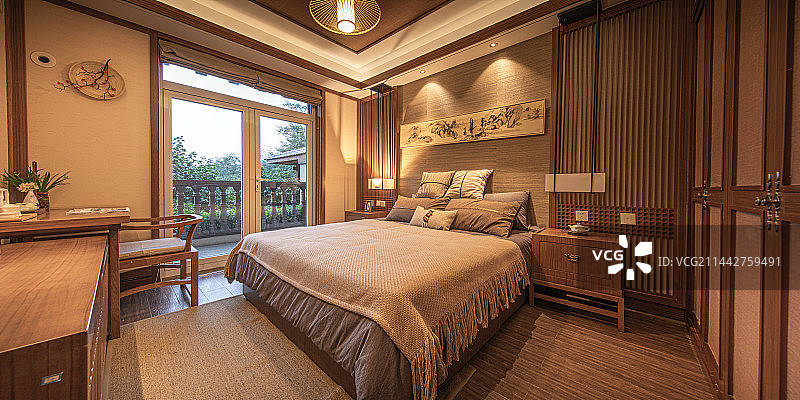 样板间卧室图片素材