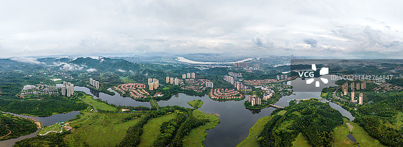 惠州白鹭湖体育旅游度假区全景图片素材