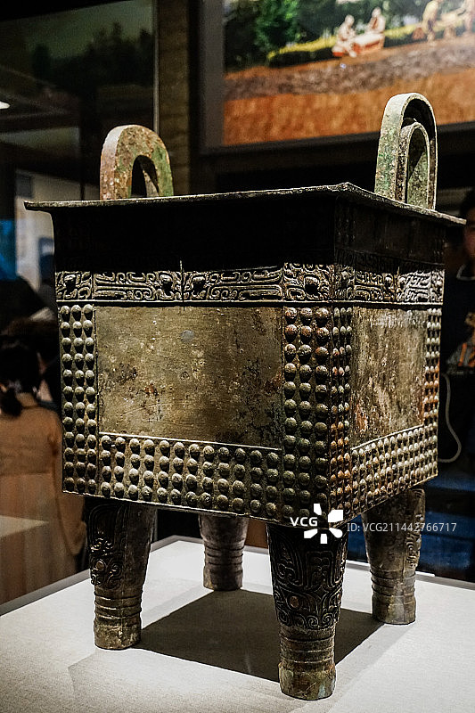 博物馆的文物们图片素材