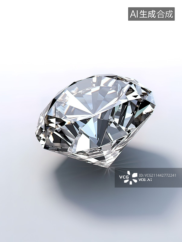 【AI数字艺术】闪亮的钻石插画图图片素材