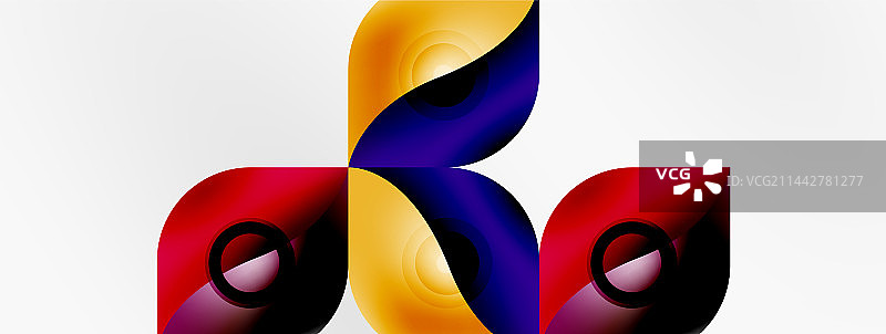 抽象几何背景技术图片素材