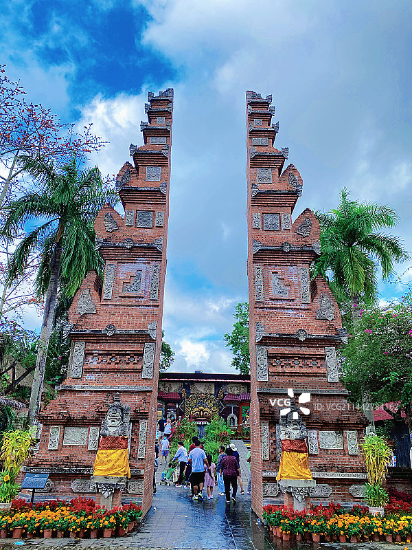 万宁巴厘村图片素材