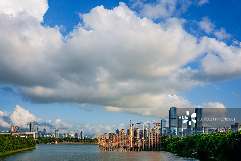 深圳香蜜湖风景建筑图片素材