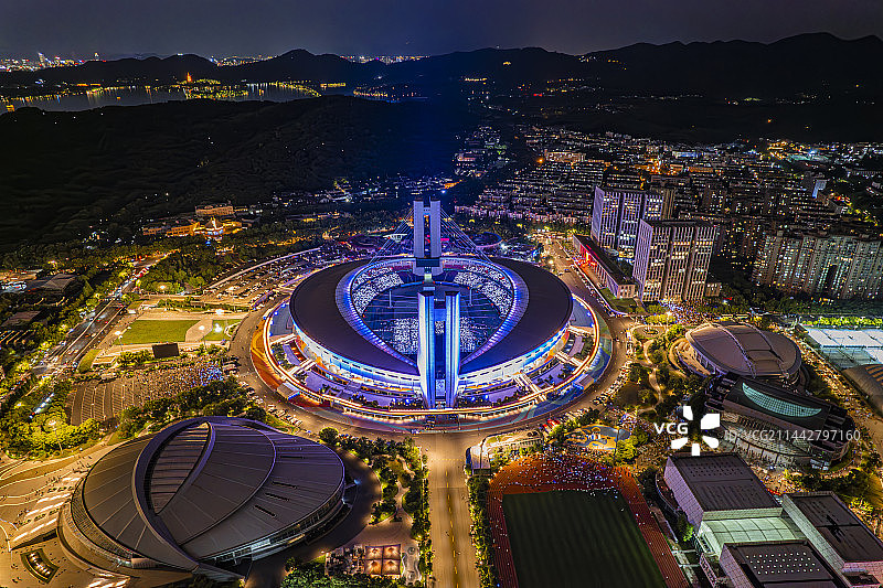 杭州黄龙体育馆图片素材