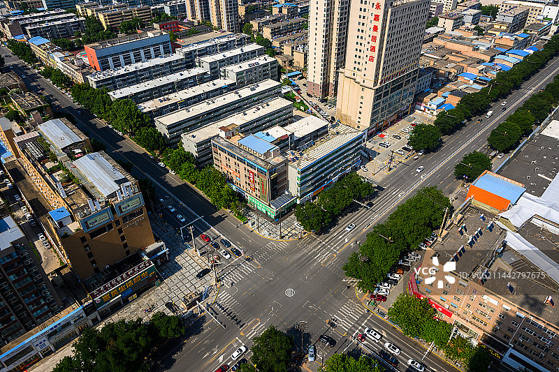 渭南市临渭区城市风光图片素材