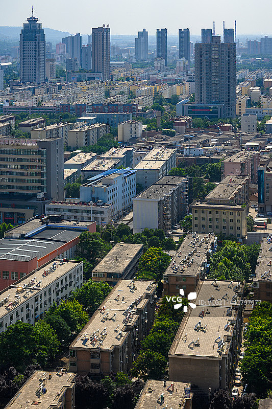 渭南市临渭区城市风光图片素材