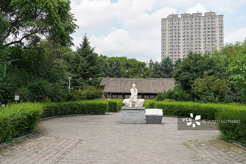 黑龙江省 哈尔滨市 萧红故居图片素材