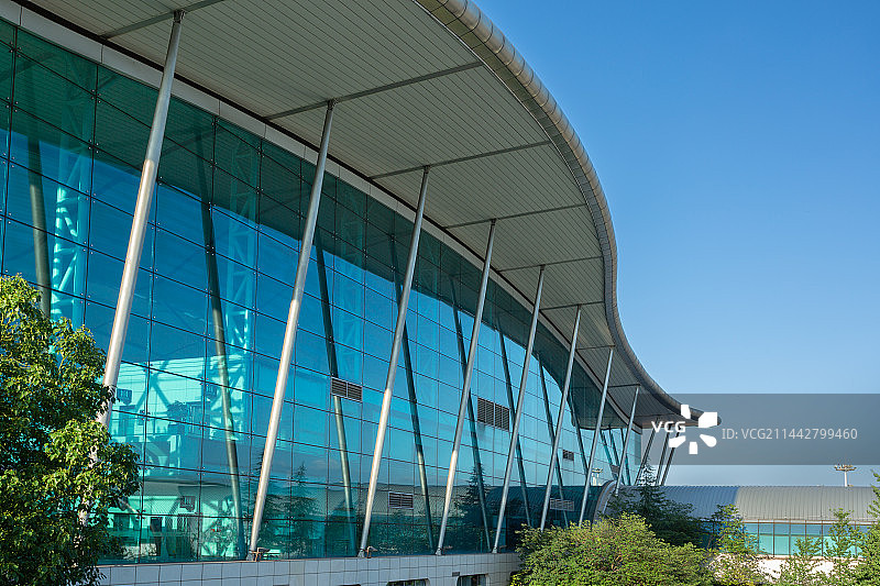 重庆江北国际机场航站楼图片素材