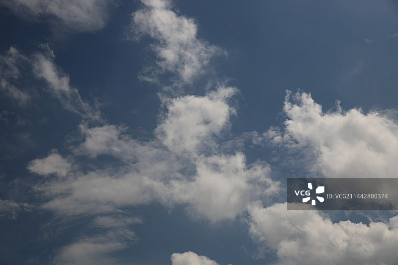 天空与白云图片素材