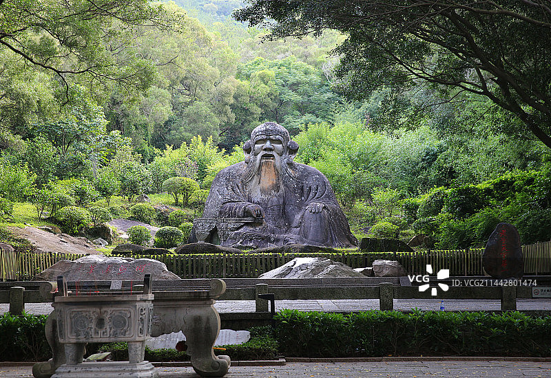泉州世界文化遗产老君岩造像图片素材
