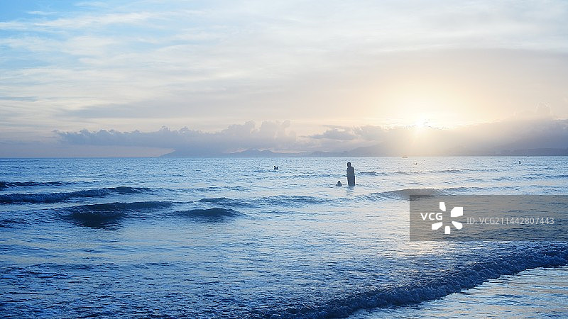 中国的大海图片素材