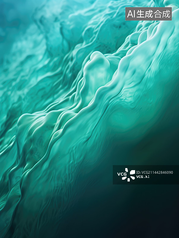 【AI数字艺术】水波荡漾的全帧拍摄图片素材