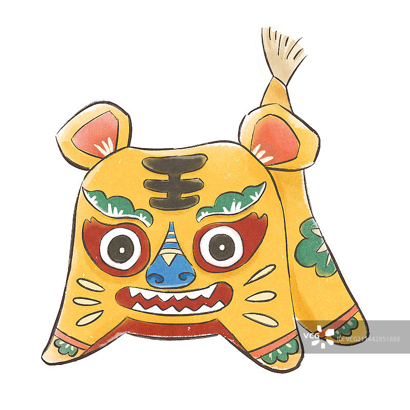 非遗布老虎图片素材