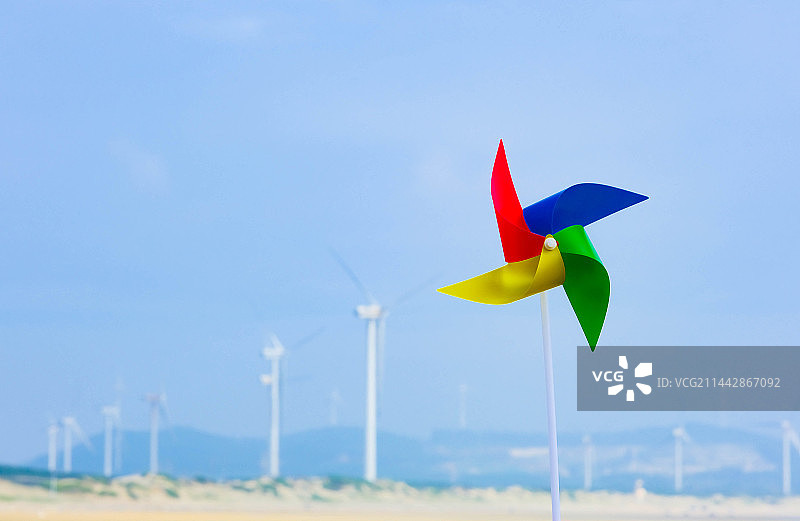 平潭风车图片素材