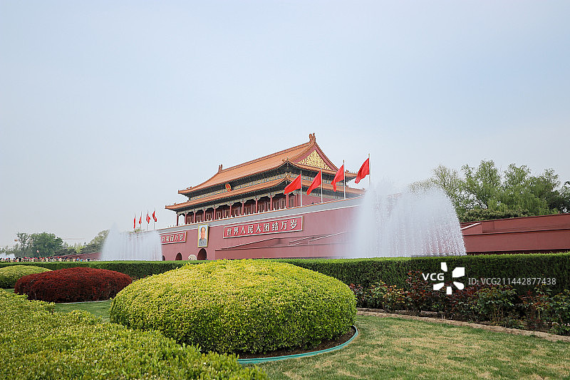 中国北京首都天安门图片素材