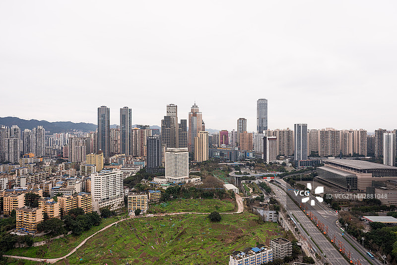重庆南岸区南坪风景图图片素材