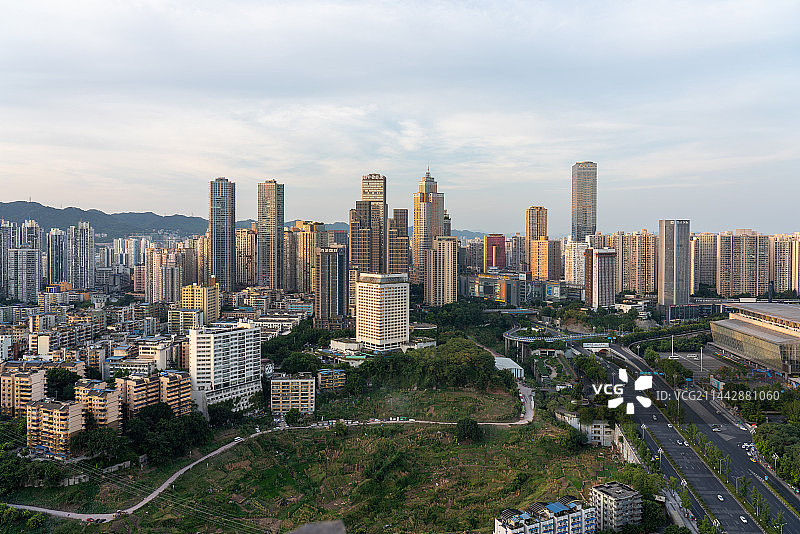 重庆南岸区南坪风景图图片素材