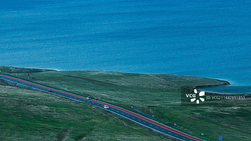 赛里木湖图片素材