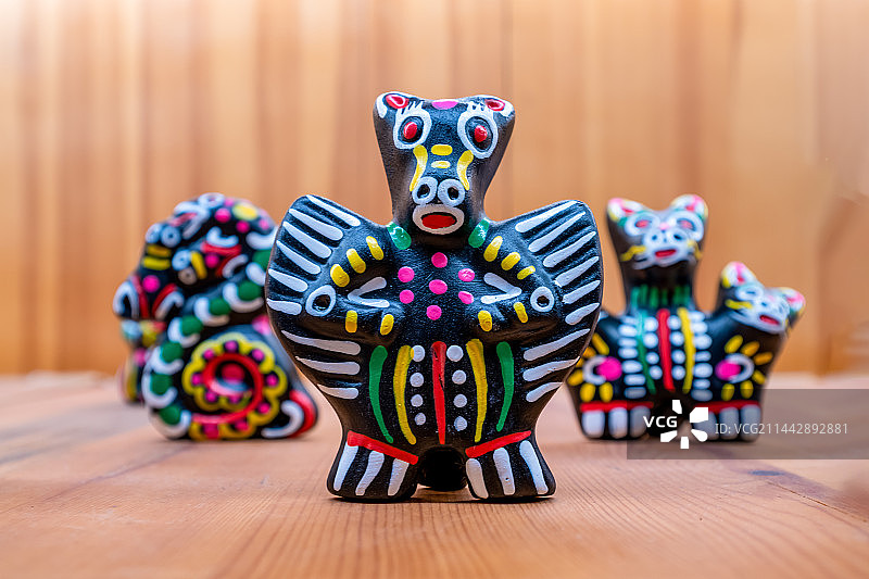 非物质文化遗产中国河南省周口淮阳泥泥狗图片素材